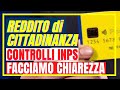 ✅ CONTROLLI INPS RDC 👉  FACCIAMO CHIAREZZA 🔴  REDDITO CITTADINANZA CONTROLLI INPS 👉 TUTTA LA VERITA'