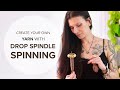 How To Use A Drop Spindle - Tutorial For Beginners