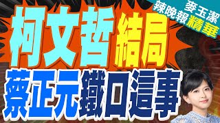 柯文哲續押?蔡正元:後面有電話就難 黃敬平爆:他說\