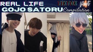 Jujutsu Kaisen Real Life Gojo Satoru  Tiktok Compilation Ikeda Masashi | Part 4 |