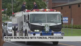 Town of Duncan honors late mayor