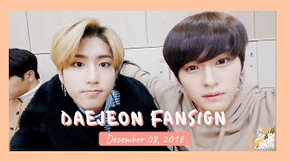 [Older Stray Kids Live] 181208 Daejeon Fansign