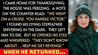 ＂I Came Home For Thanksgiving And Found My Husband Gone — Left Alone With His Dying Stepfather