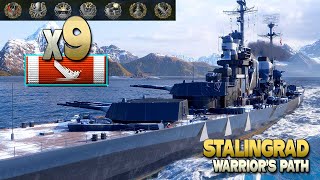 Cruiser Stalingrad: Slow start, furious ending - World of Warships