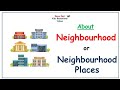 Neighbourhood | About Neighbourhood | Short Essay | Easy Lines | Rama Rani - Kids Educational Videos