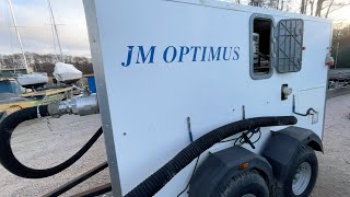 Köp Mobil Vakuumsug JM  Optimums 2:1 med rostfri tank och elverk på Klaravik