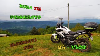 Blatnjav put do Kote 715 Podsjelovo  - BA Motovlog vlog #38