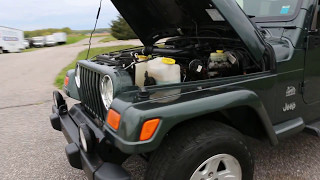 2004 Jeep Wrangler Sahara For Sale~100 % Stock~1 Owner~Hard Top~5 Speed Manual