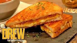 Drew and Pilar Reveal the Secret to a Perfect Grilled Cheese