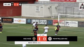 Le but d'Alexis Beka Beka contre Montpellier (amical)