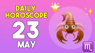 Scorpio horoscope today - May 23, 2026