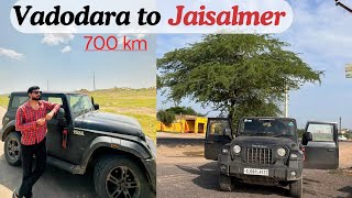 Epic Road Trip begins: VADODARA TO JAISALMER 🏜️