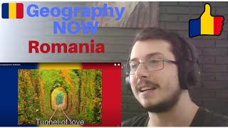 Italian guy reacting to Geography Now! ROMANIA