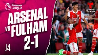 Highlights & Goals: Arsenal vs. Fulham 2-1 | Premier League | Telemundo Deportes