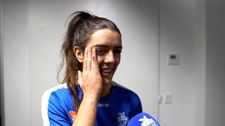 'My mum was CRYING!' | O'Shea's delight after first AFLW goal🎙