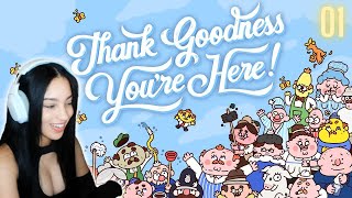 Lazzy Plays Thank Goodness You're Here // part 1