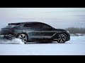 Denza Z9 GT electric wagon havign fun on snow in China