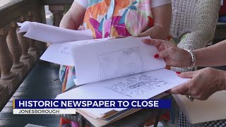Historic newspaper Jonesborough Herald & Tribune ceasing publication