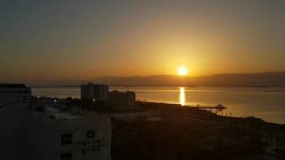 זריחה בים המלח ,Sunrise at the Dead Sea