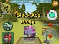 Black Ace Badge : Disc Golf Valley