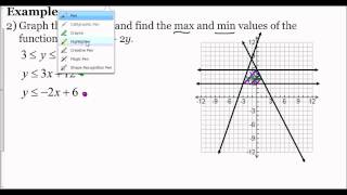 Lesson 3.4 (Part 1) - Linear Programming (Example 2)