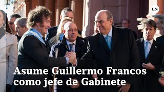 EN VIVO| Asume Guillermo Francos como nuevo jefe de Gabinete