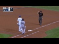 nyy@kc ellsbury reaches on catcher s interference