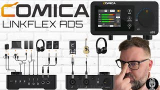 Comica Linkflex AD5 - Audio Interface Test / Review - They Went For It All On The First Try