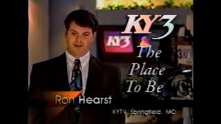 KYTV Channel 3 NBC Springfield Mo Promo With Ron Hearst Back In The Fall Of 1996