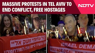 Israel Latest News | Tel Aviv Protest Calls For Netanyahu Government To End Conflict, Free Hostages