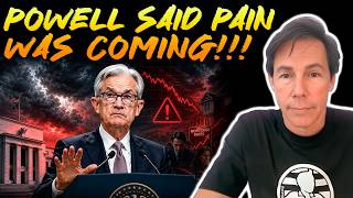 JEROME POWELL WARNED US PAIN WAS COMING!!