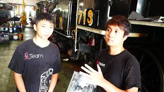 Steam Locomotive พูดคุยเรื่อง รถจักรไอน้ำ กับ น้องๆ ผู้ที่คอยดูแลอยู่อย่างไม่ห่าง...