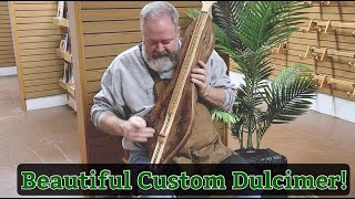 Custom Series Dulcimer Build | 24” VSL Walnut Maple | Galax Back