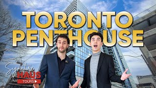 This Toronto penthouse has unbelievable views of the CN Tower! | 210 Simcoe St, Toronto