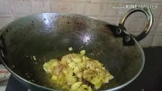 Sabse asan Mushroom and  Potato Recipe