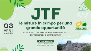 Incontro pubblico sul JTF a Crispiano - Taranto