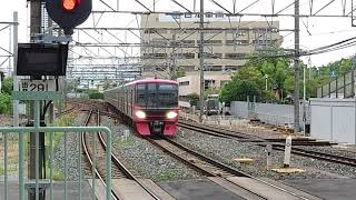 名鉄9501F+3159F 準急中部国際空港行き 神宮前駅到着