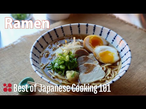 Authentic Japanese Scallop Soup with Ramen Noodles Recipe