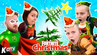 A Merry FORTNITE Family Christmas! (ALMOST) K-CITY GAMING