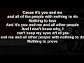 You And Me LifeHouse w/lyrics