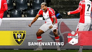 ⏱️ WINNENDE TREFFER in de 94e(!) minuut! 😱 | Samenvatting VVV-Venlo - FC Emmen