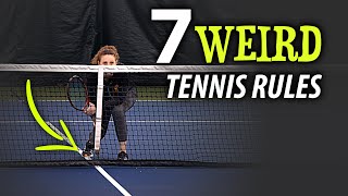 7 Weird Tennis Rules - Do You Know Them?