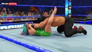 Roman Reigns VS Asuka | Triangle Choke Match || WWE 2K23