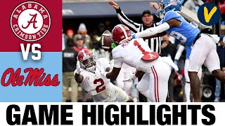 #9 Alabama at #11 Ole Miss | 2022 College Football Highlights
