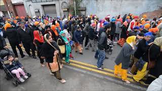 Crowds gather for Vaisakhi parade in Smethwick