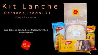 Kit Lanche Individual Personalizado - RJ