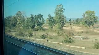 22867 - Hazrat Nizamuddin Humsafar Express journey near Bilaspur Pendra Part-4 (Train Travel Videos)