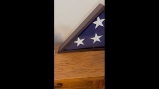 HONOR your loved ones service and preserve their flag