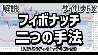 【解説】フィボナッチを使った2つの手法を比較【サイハナFX】