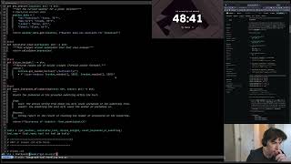 performatively reading documentation and writing bad code for 59 minutes